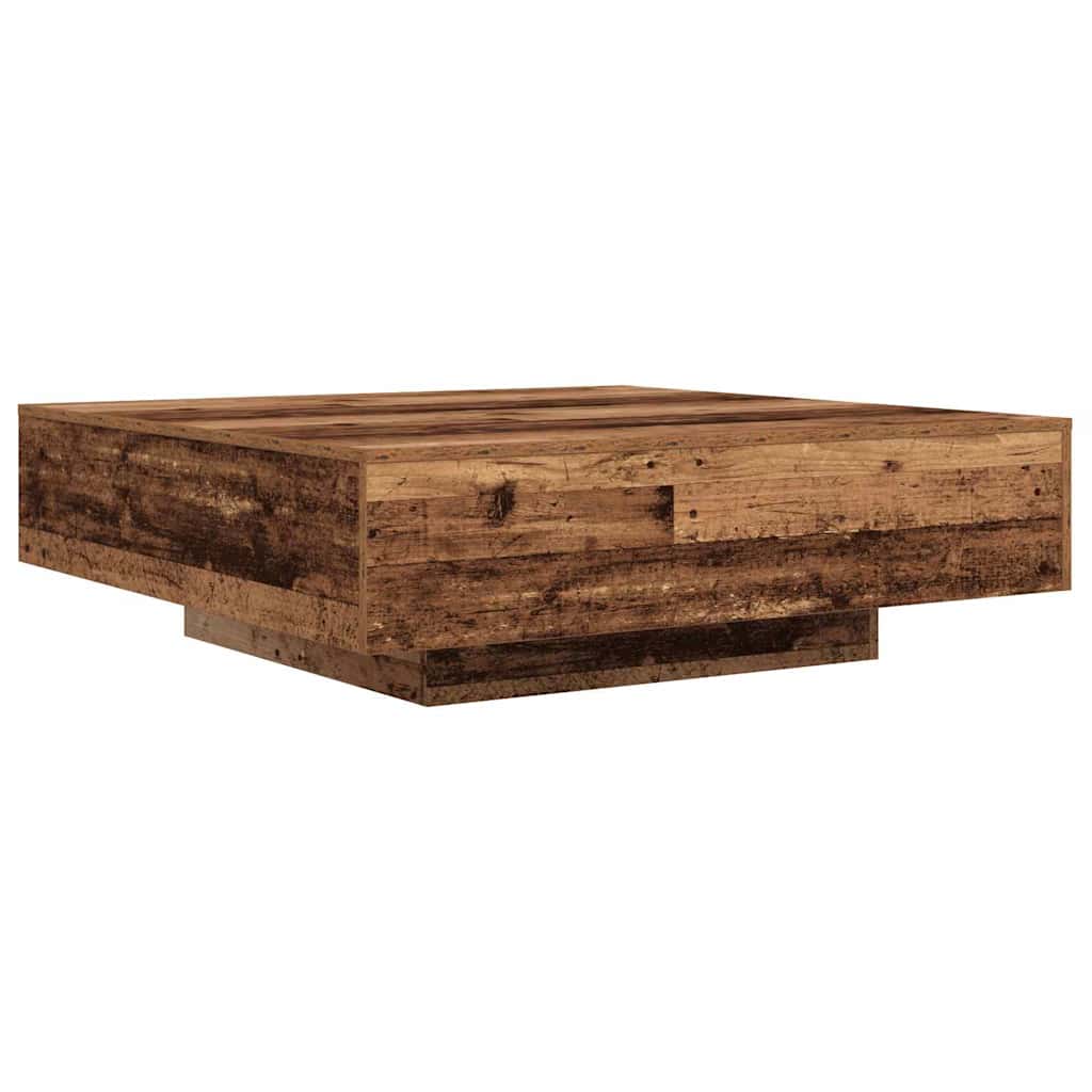 Kava Stol Staro drvo 100 x 100 x 31 cm Konstruirano drvo