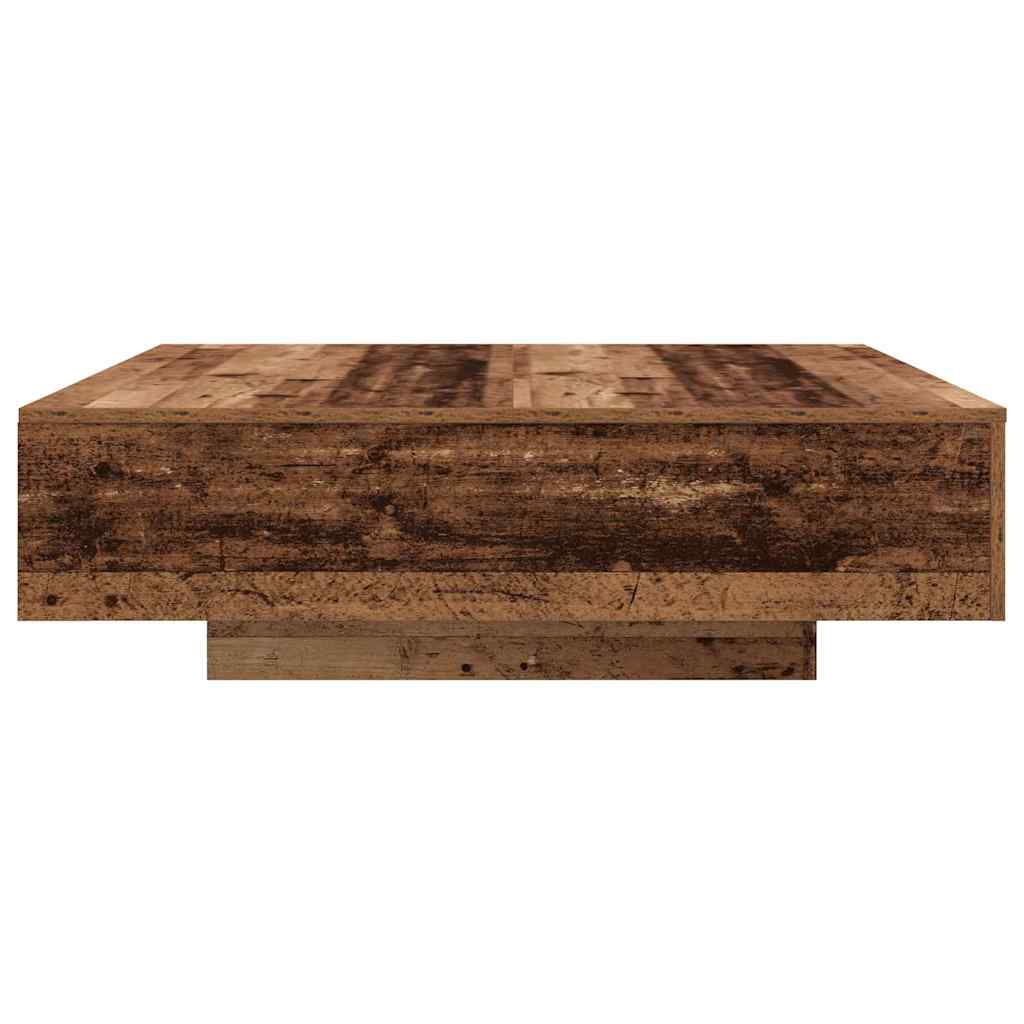 Kava Stol Staro drvo 100 x 100 x 31 cm Konstruirano drvo