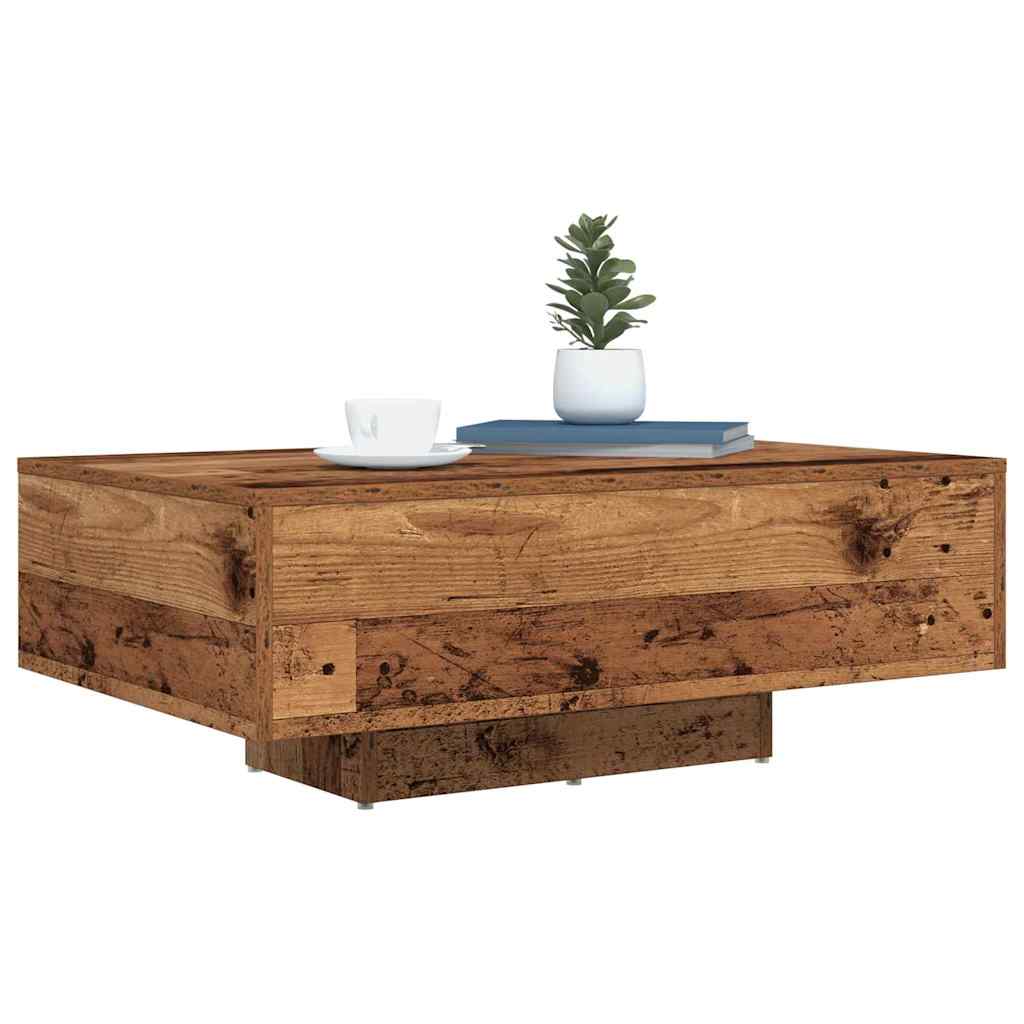 Kava Stol Staro drvo 85 x 55 x 31 cm Konstruirano drvo