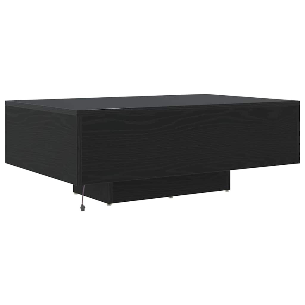 Kava Stol Crni hrast 85 x 55 x 31 cm Konstruirano drvo