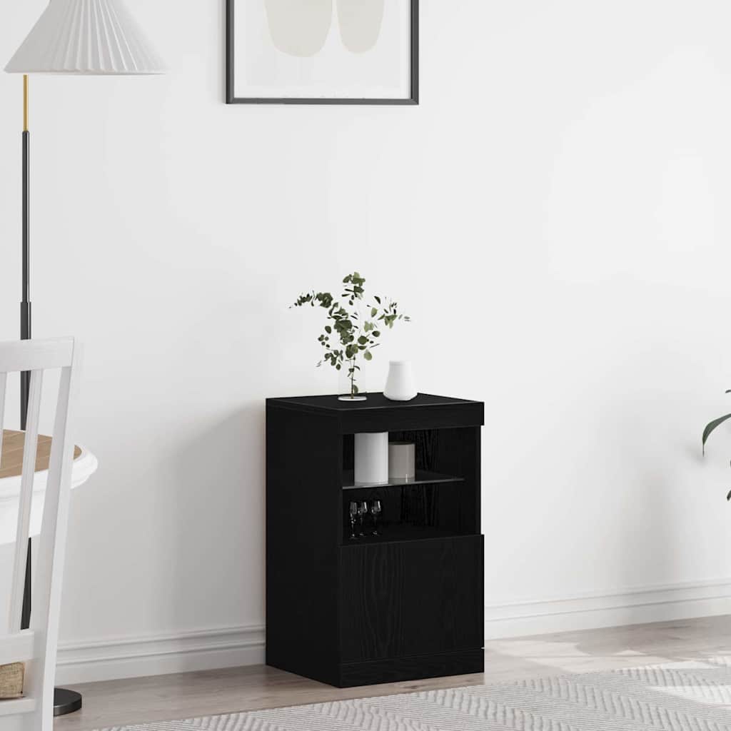 Komoda s LED svjetlima 41x37x67 cm