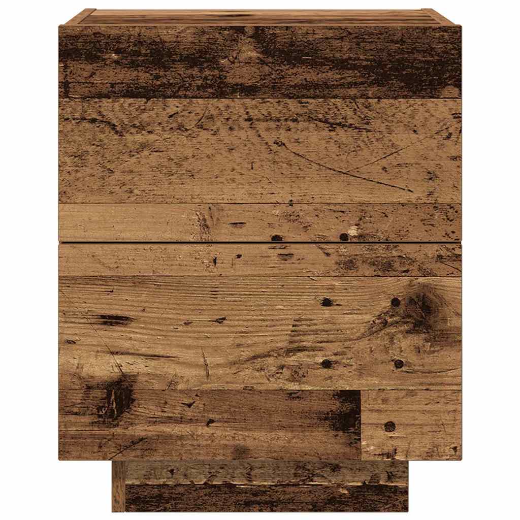 Noćni ormar Staro drvo 45 x 40 x 55 cm Konstruirano drvo