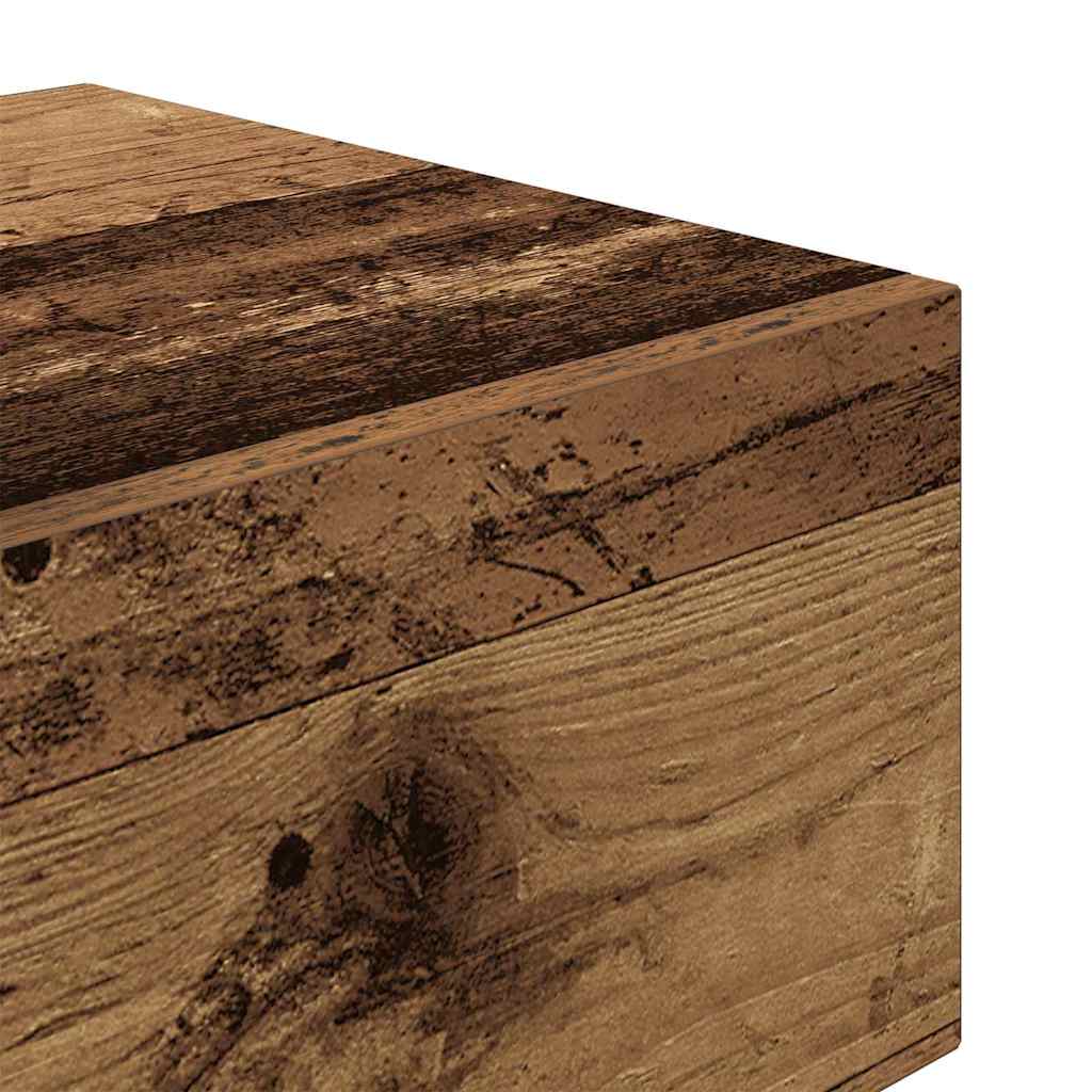 Noćni ormar Staro drvo 70 x 36 x 40,5 cm Konstruirano drvo