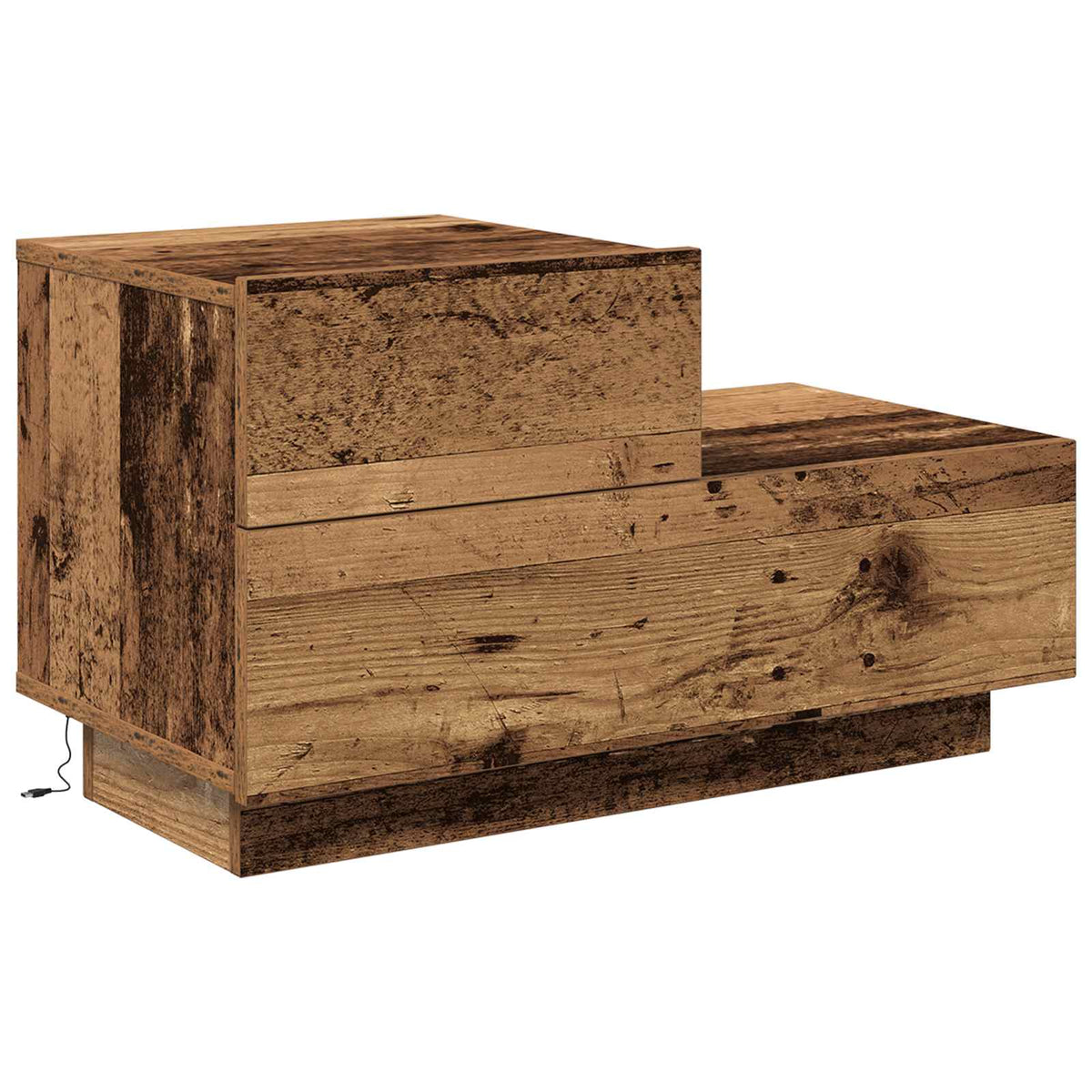 Noćni ormar Staro drvo 70 x 36 x 40,5 cm Konstruirano drvo