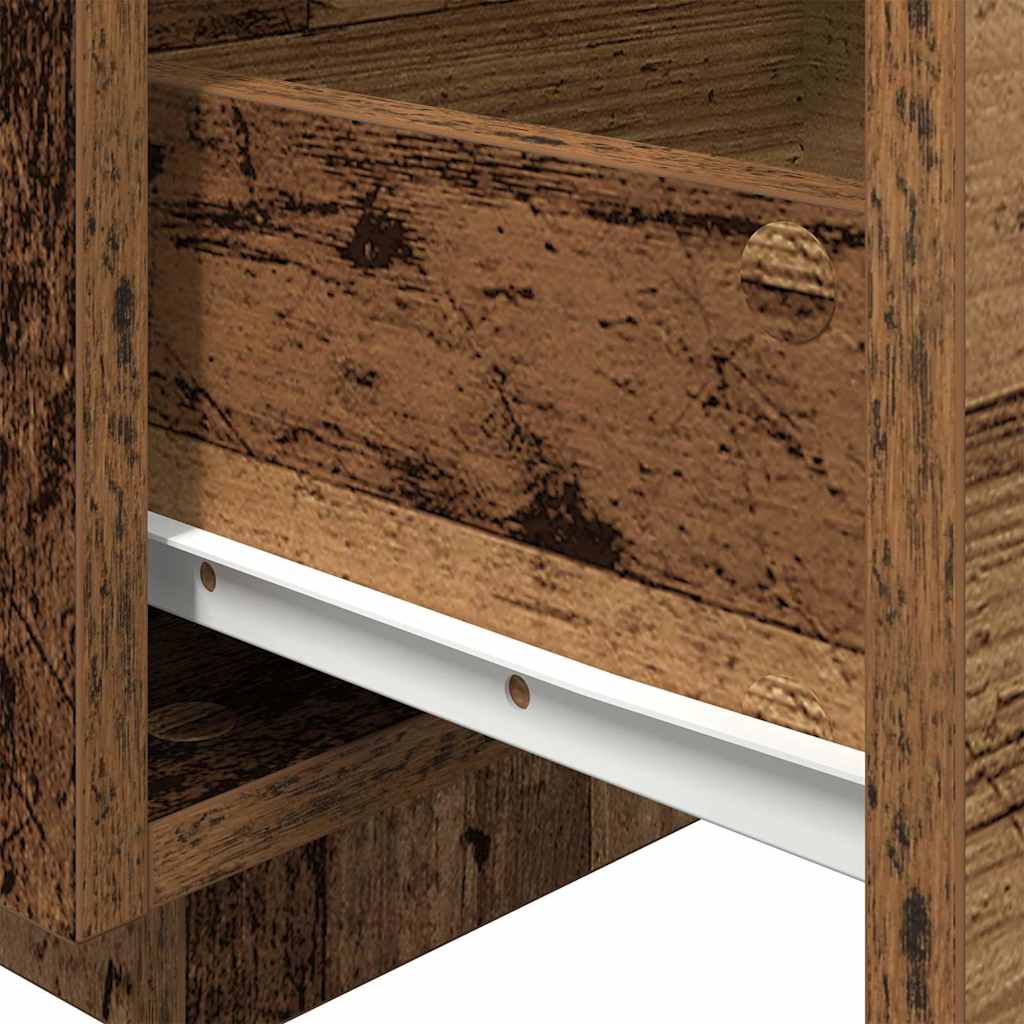 Noćni ormar 2 pcs Staro drvo 40 x 39 x 37 cm Konstruirano drvo
