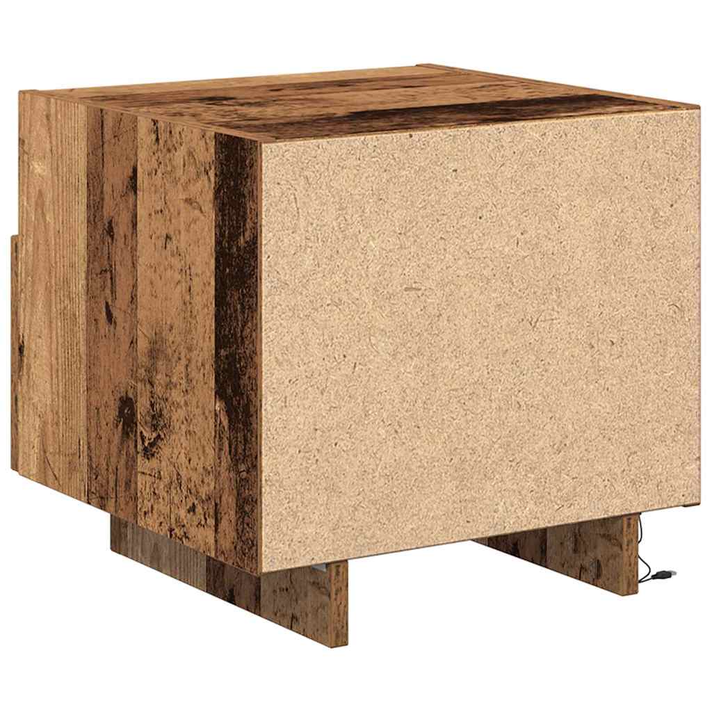 Noćni ormar 2 pcs Staro drvo 40 x 39 x 37 cm Konstruirano drvo