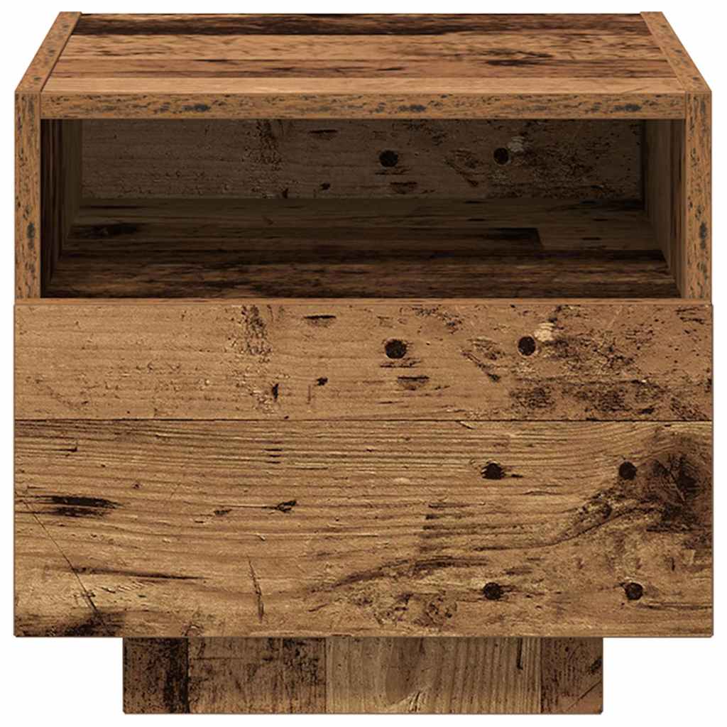 Noćni ormar 2 pcs Staro drvo 40 x 39 x 37 cm Konstruirano drvo