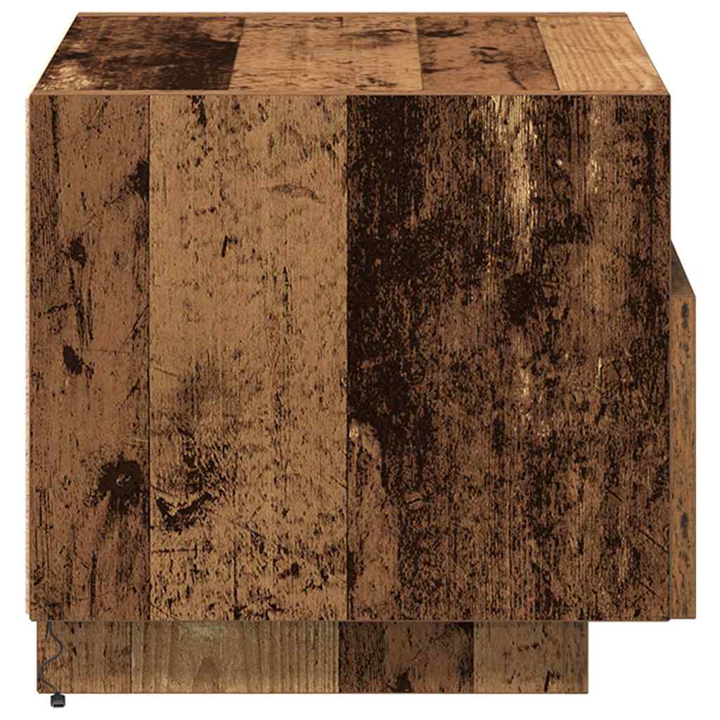 Noćni ormar 2 pcs Staro drvo 40 x 39 x 37 cm Konstruirano drvo