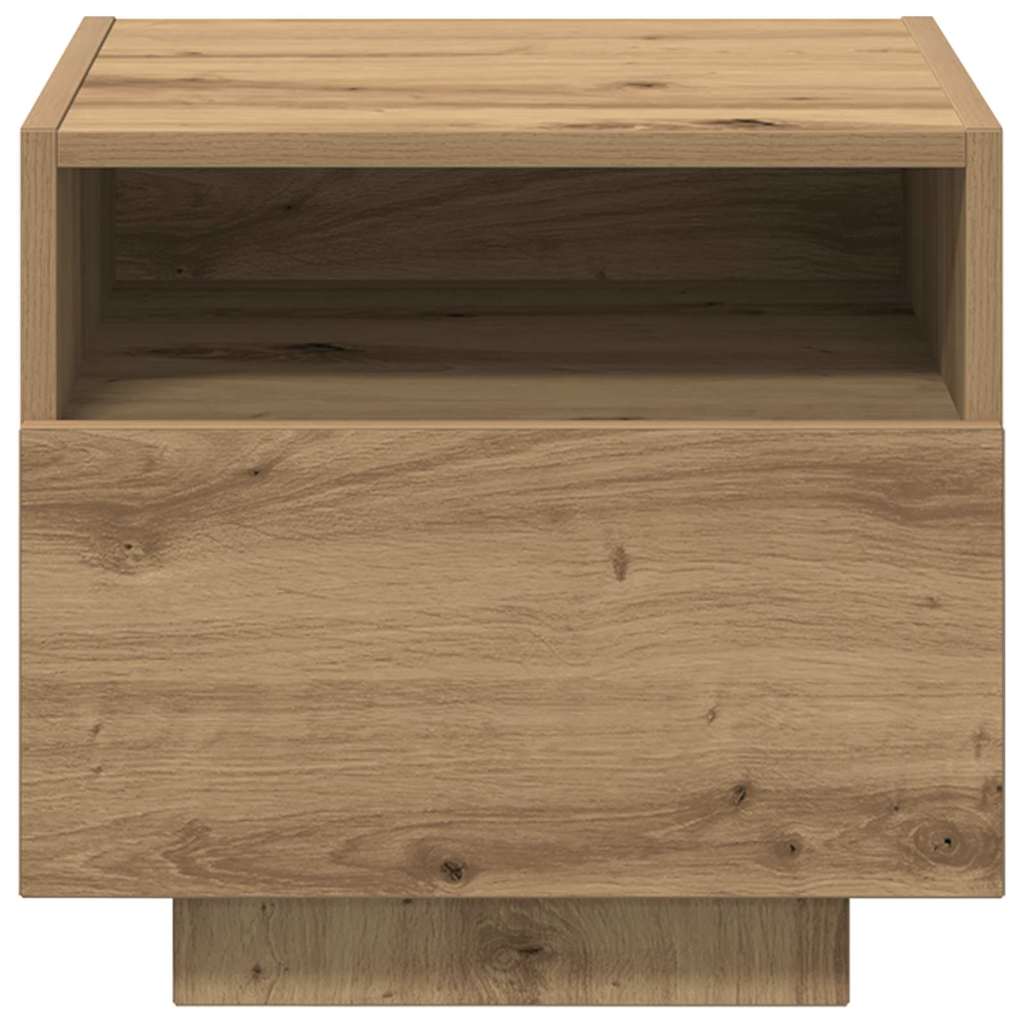 Noćni ormar s ladicama 2 pcs Umjetnički hrast 40 x 39 x 37 cm