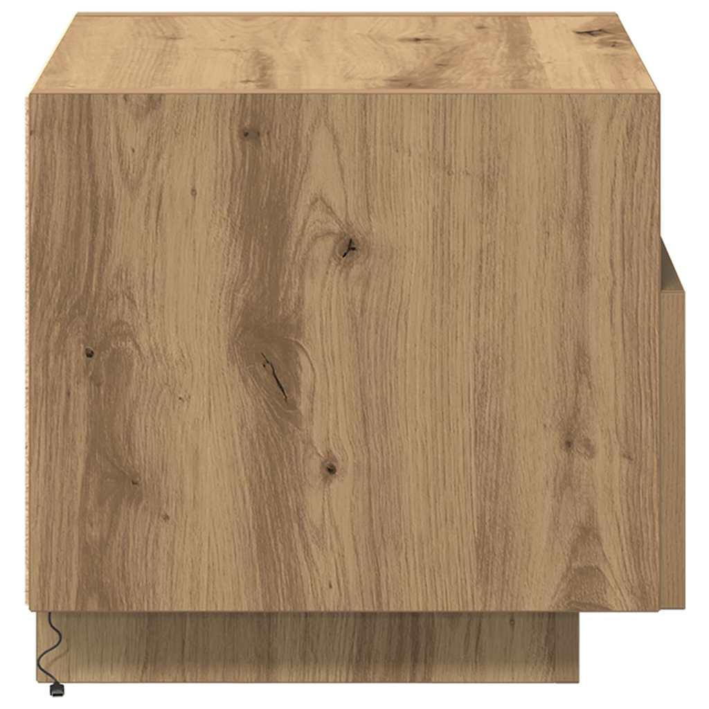 Noćni ormar s ladicama 2 pcs Umjetnički hrast 40 x 39 x 37 cm