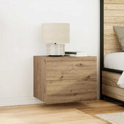 Noćni ormar s ladicama 2 pcs Umjetnički hrast 50 x 39 x 41 cm