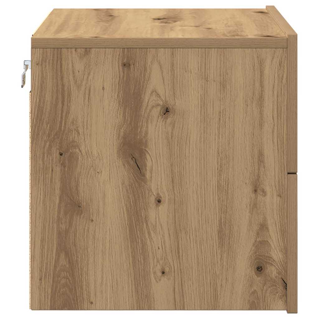 Noćni ormar s ladicama 2 pcs Umjetnički hrast 50 x 39 x 41 cm