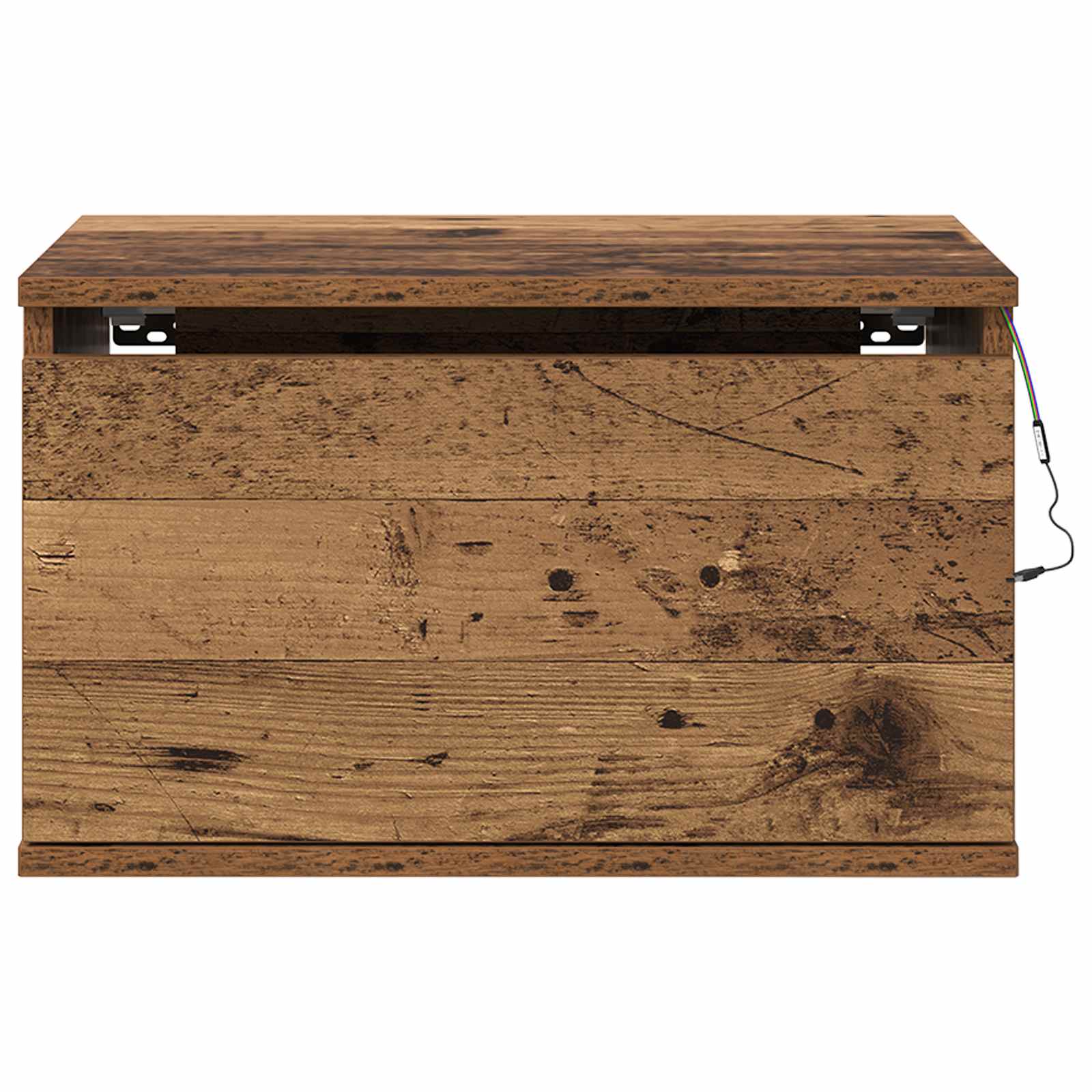 Wall-mounted noćni ormarić Staro drvo 50 x 36 x 30 cm