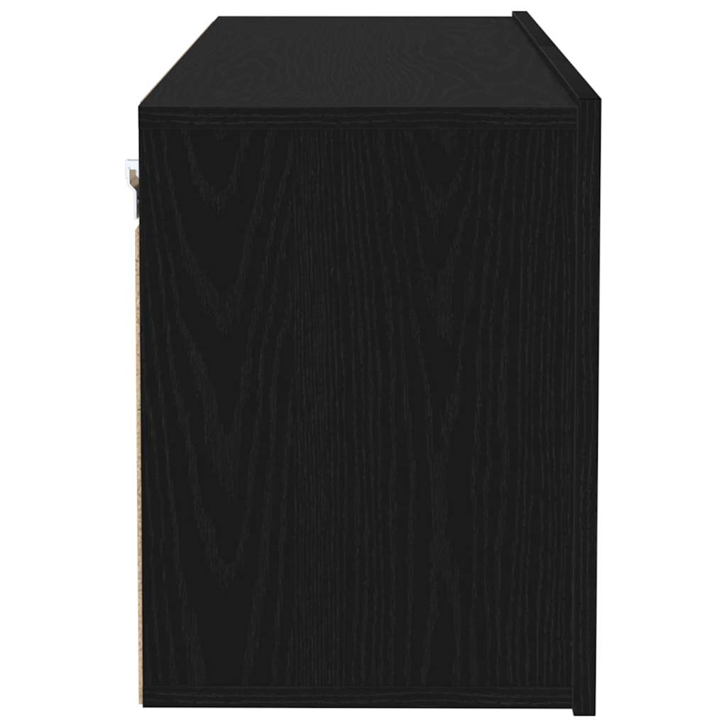 Set TV komoda Crni hrast 100 x 30 x 41 cm Konstruirano drvo