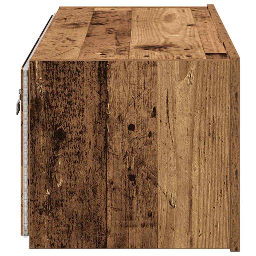 TV zidni ormar Staro drvo 80 x 35 x 31 cm Konstruirano drvo
