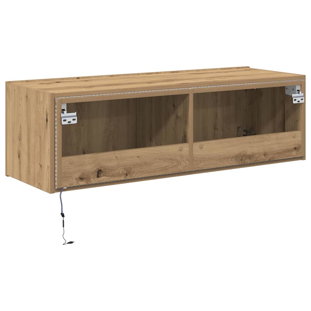 TV zidni ormar Zidne Umjetnički hrast 100 x 35 x 31 cm