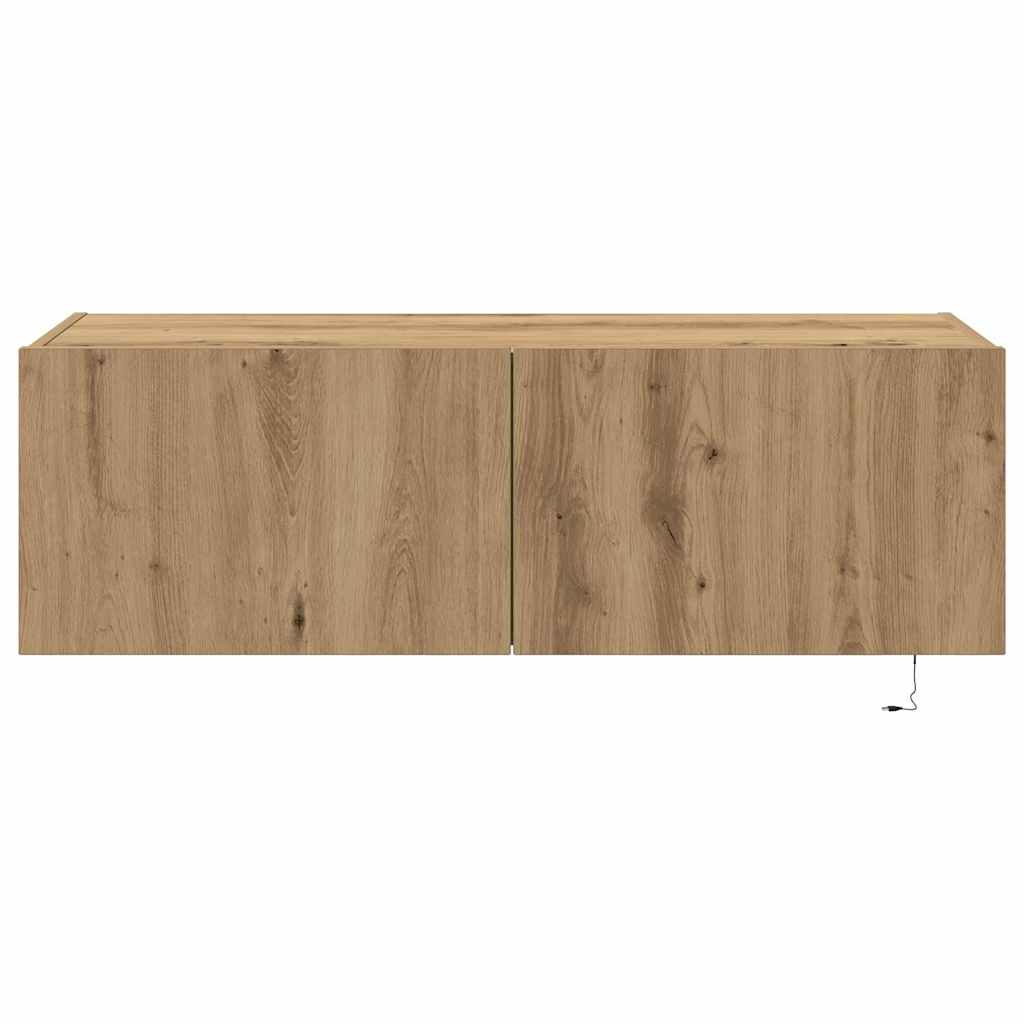 TV zidni ormar Zidne Umjetnički hrast 100 x 35 x 31 cm