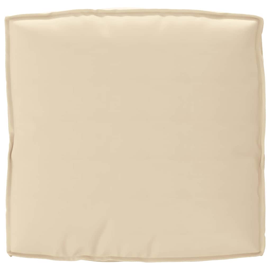 Jastuk Bež 80 x 80 x 12 cm Oxford tkanina