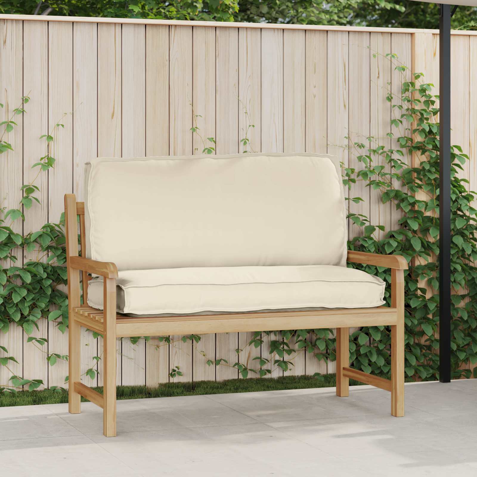 Jastuk Krema 120 x 50 x 12 cm Oxford tkanina