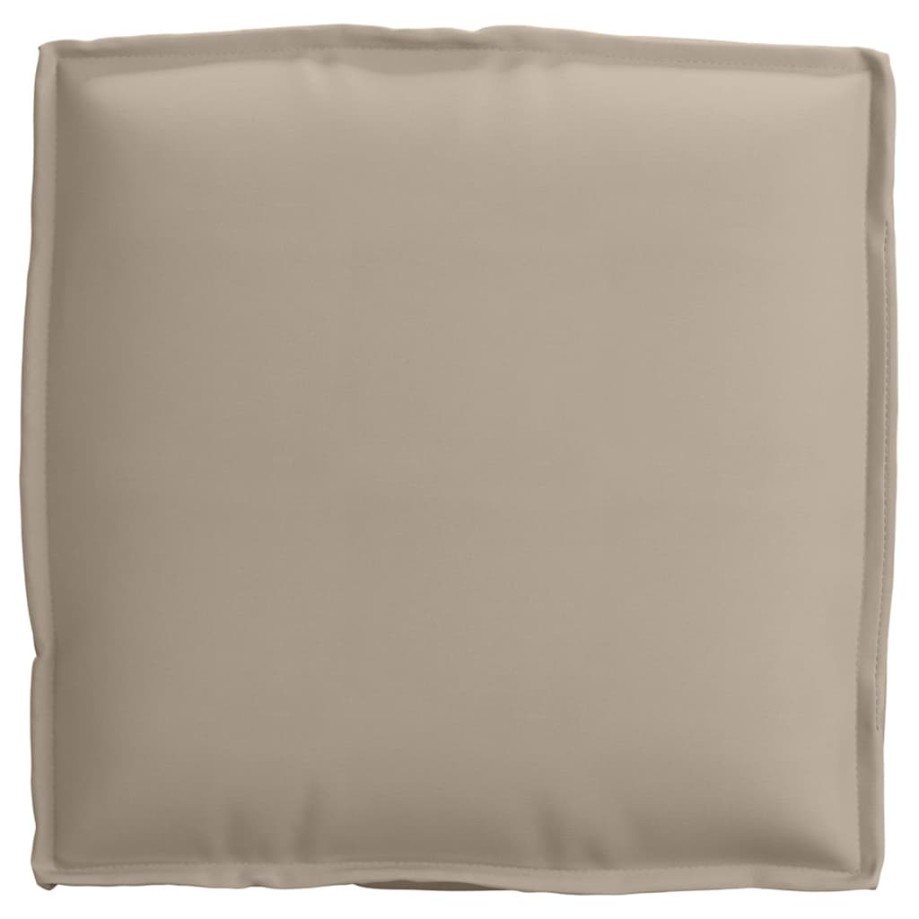 Jastuk 2 pcs Sivo-smeđa 40 x 40 x 8 cm Oxford tkanina