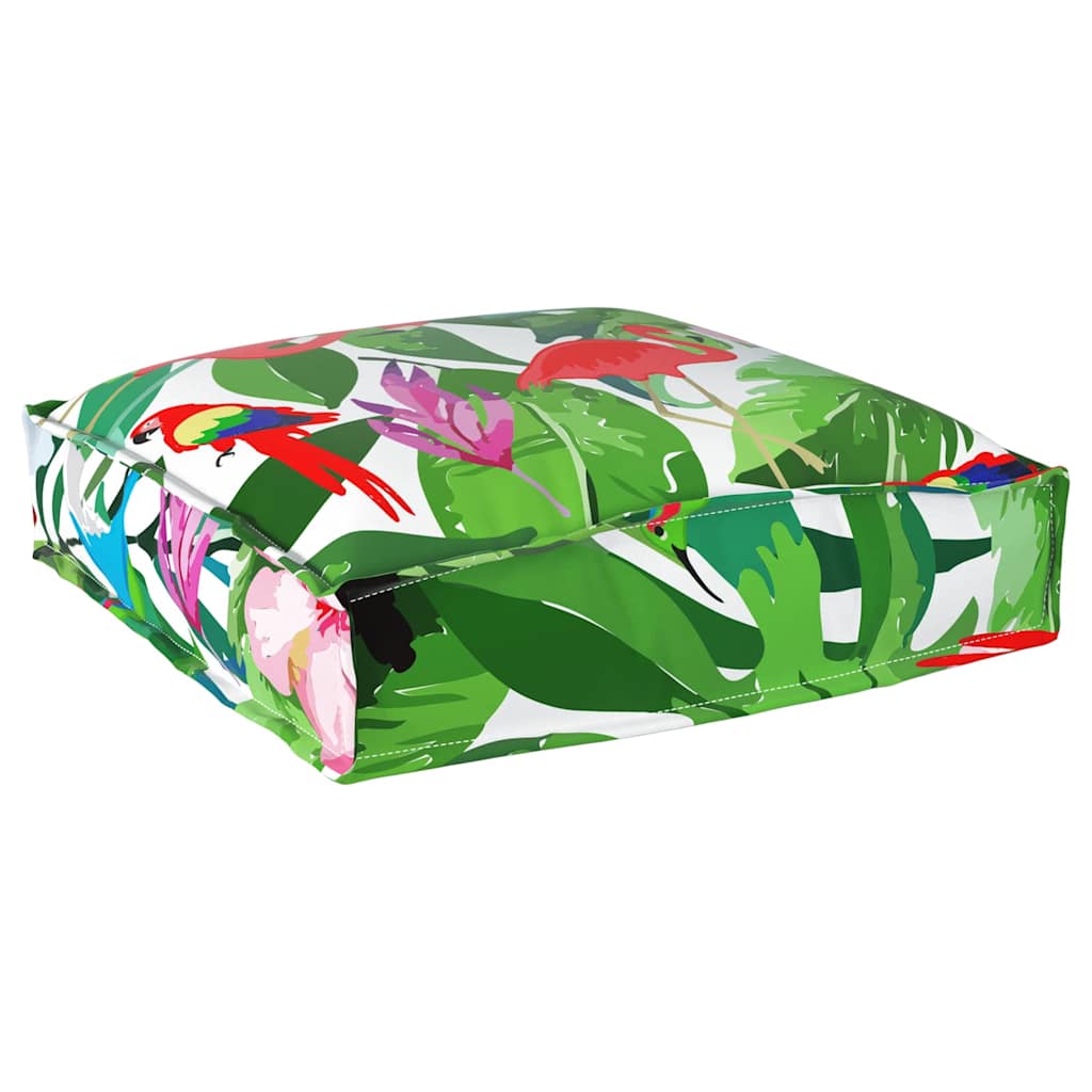 Jastuk Cvjetni 2 pcs Šareni 40 x 40 x 8 cm Oxford tkanina