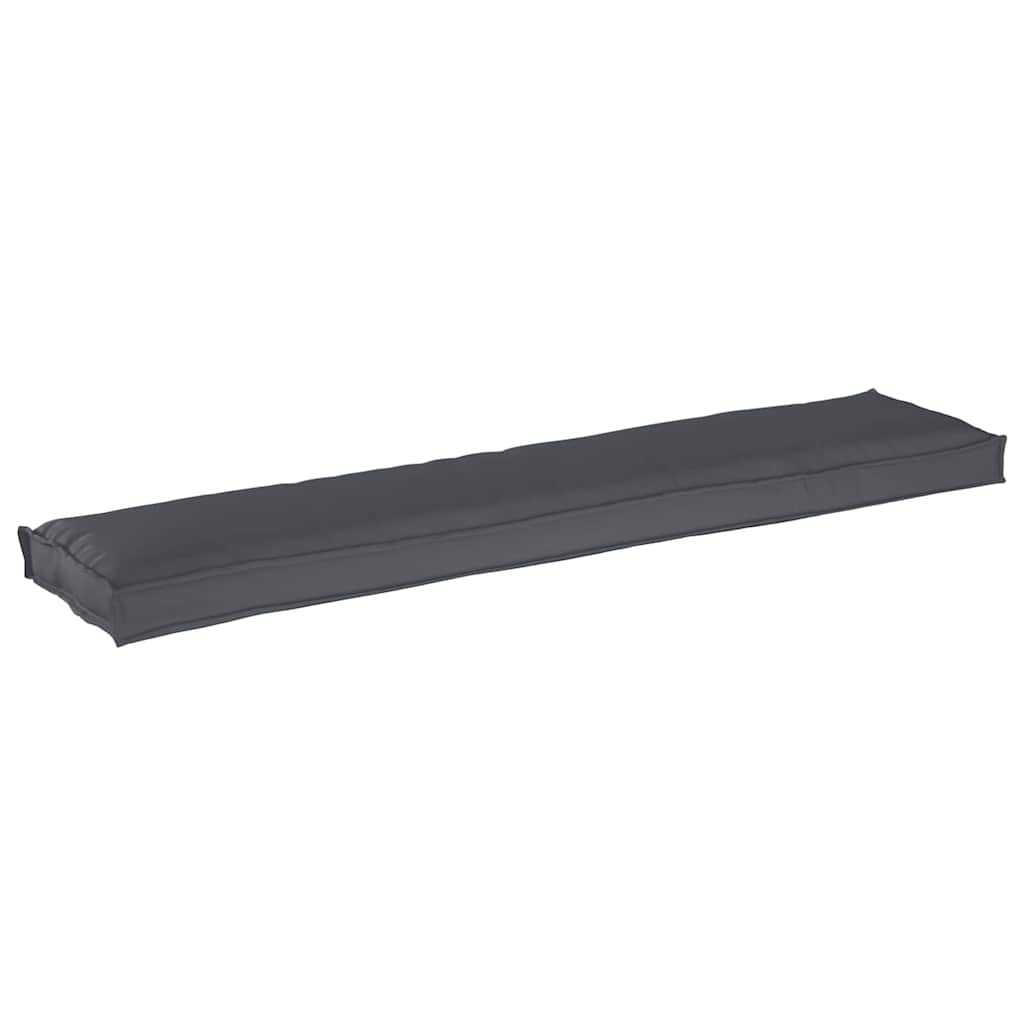 Jastučić za palete Antracit 180 x 40 x 8 cm Oxford tkanina