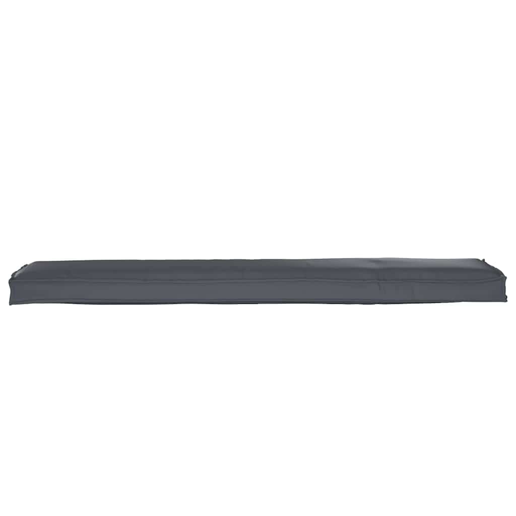 Jastučić za palete Antracit 180 x 40 x 8 cm Oxford tkanina