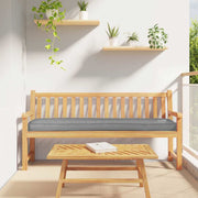 Jastučić za palete Siva 180 x 40 x 8 cm Oxford tkanina