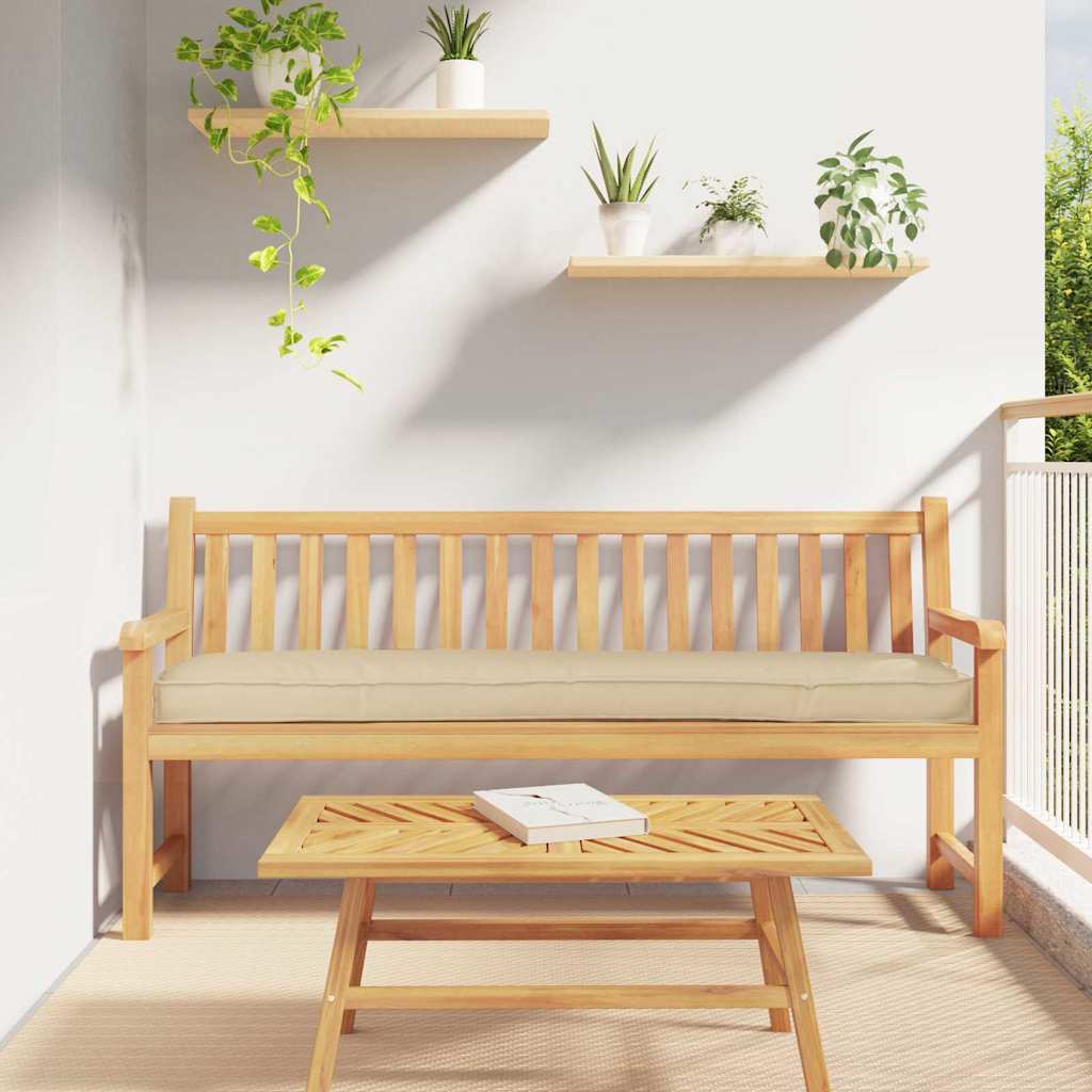 Jastučić za palete Bež 200 x 40 x 8 cm Oxford tkanina
