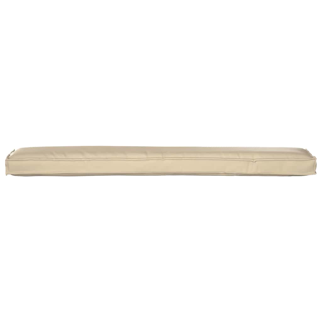 Jastučić za palete Bež 200 x 40 x 8 cm Oxford tkanina