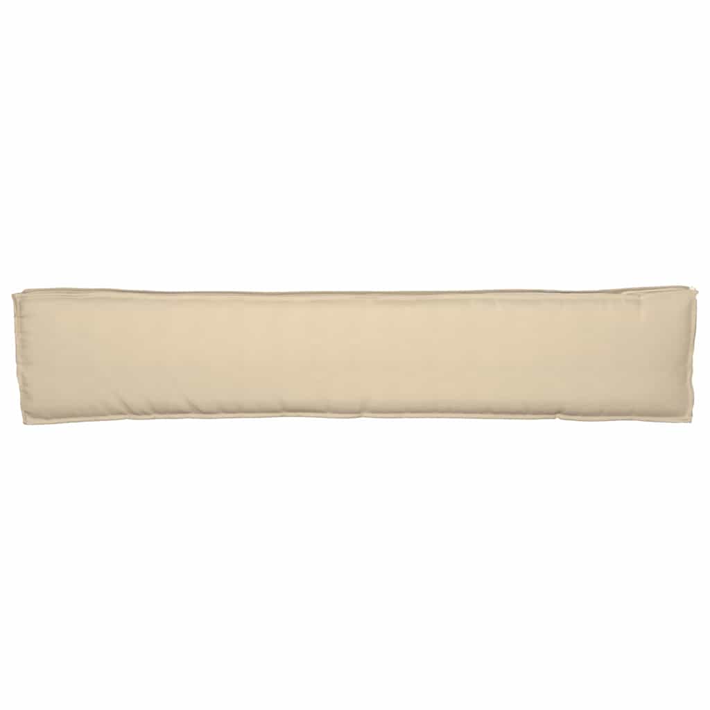 Jastučić za palete Bež 200 x 40 x 8 cm Oxford tkanina