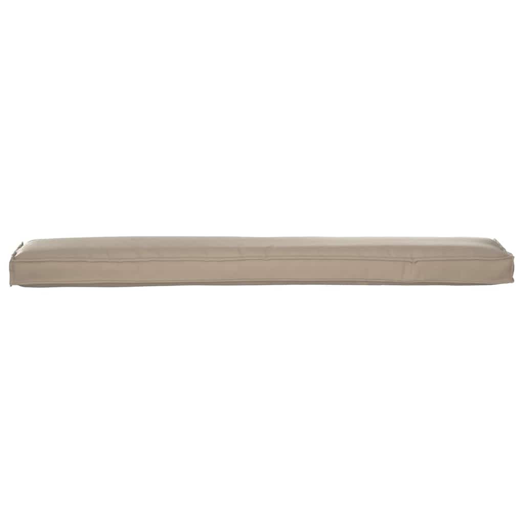 Jastučić za palete Sivo-smeđa 200 x 40 x 8 cm Oxford tkanina