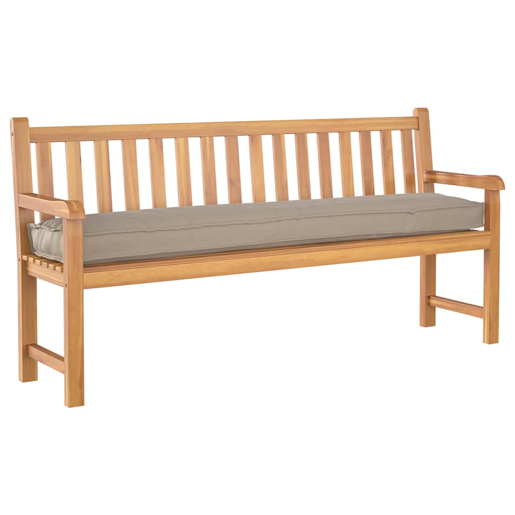 Jastučić za palete Sivo-smeđa 200 x 40 x 8 cm Oxford tkanina