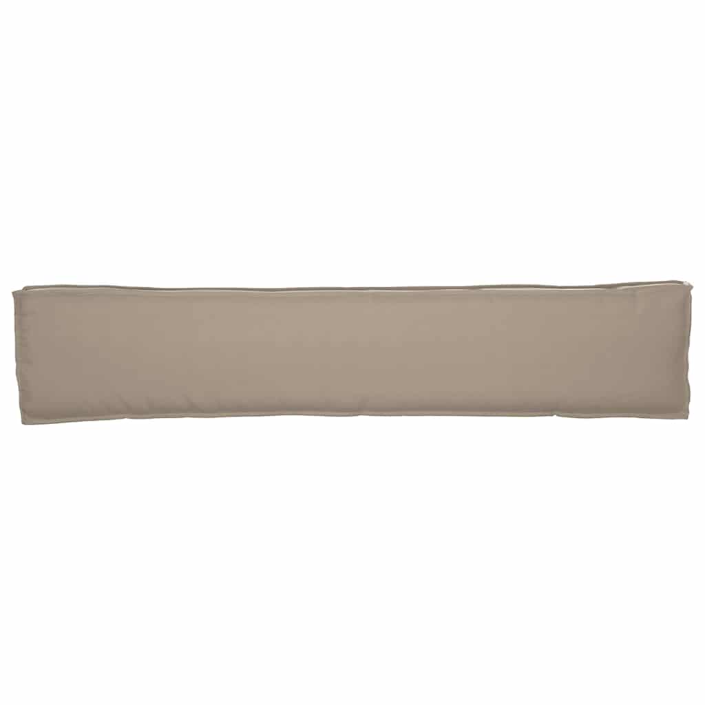 Jastučić za palete Sivo-smeđa 200 x 40 x 8 cm Oxford tkanina