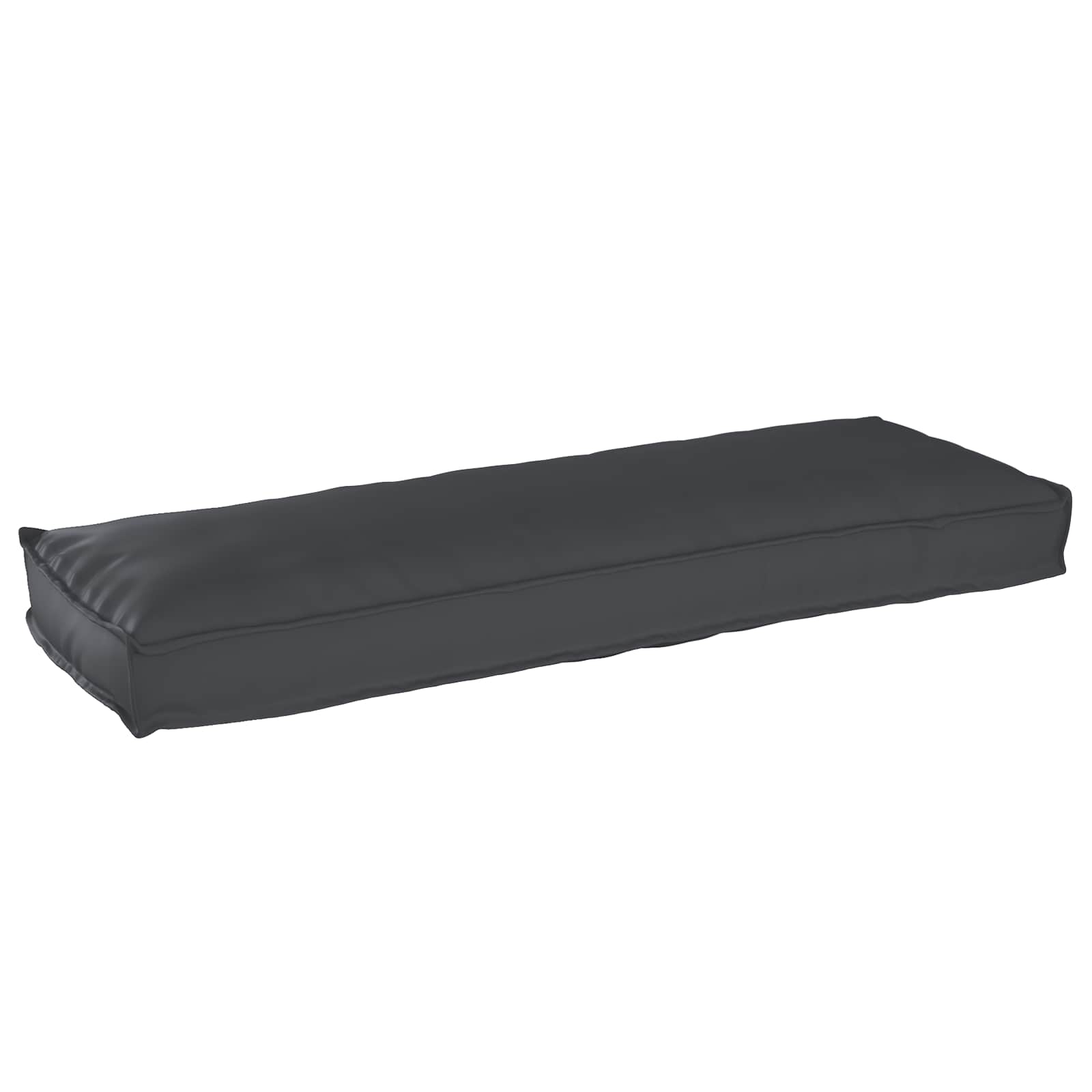 Set jastučića za palete 2 pcs Crna 120 x 40 x 8 cm