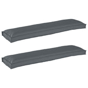 Set jastučića za palete 2 pcs Antracit 150 x 40 x 8 cm