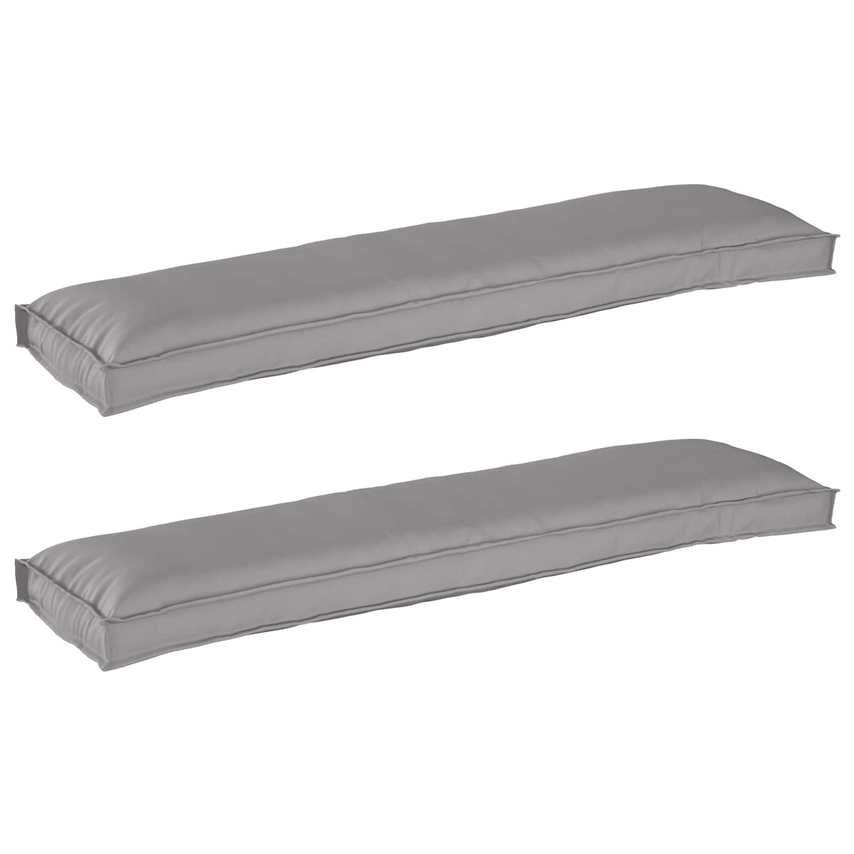 Set jastučića za palete 2 pcs Siva 150 x 40 x 8 cm
