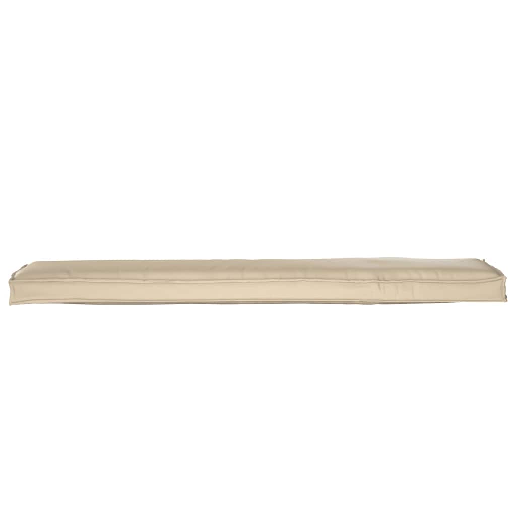 Set jastučića za palete 2 pcs Bež 180 x 40 x 8 cm