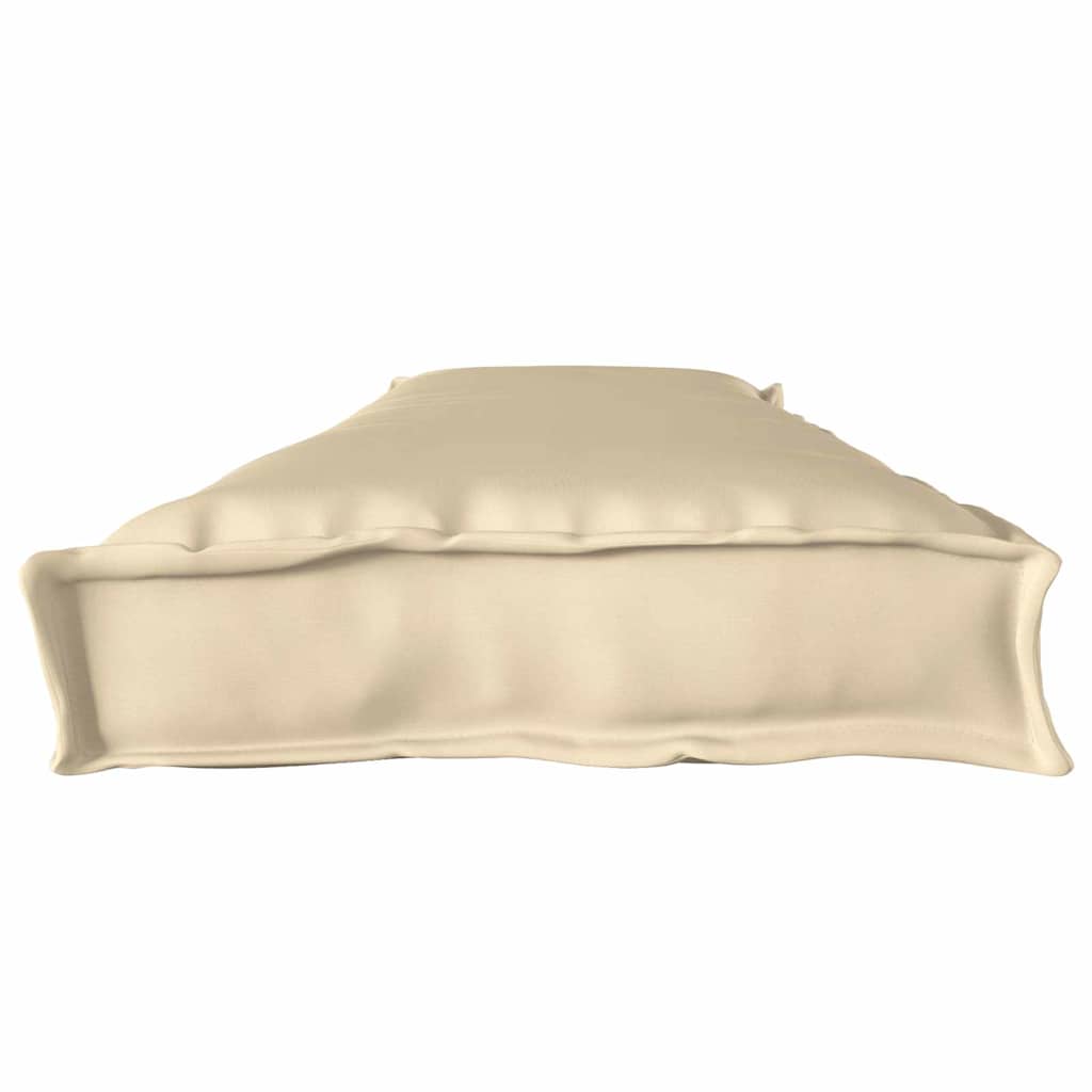 Set jastučića za palete 2 pcs Bež 180 x 40 x 8 cm