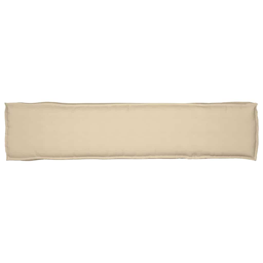 Set jastučića za palete 2 pcs Bež 180 x 40 x 8 cm