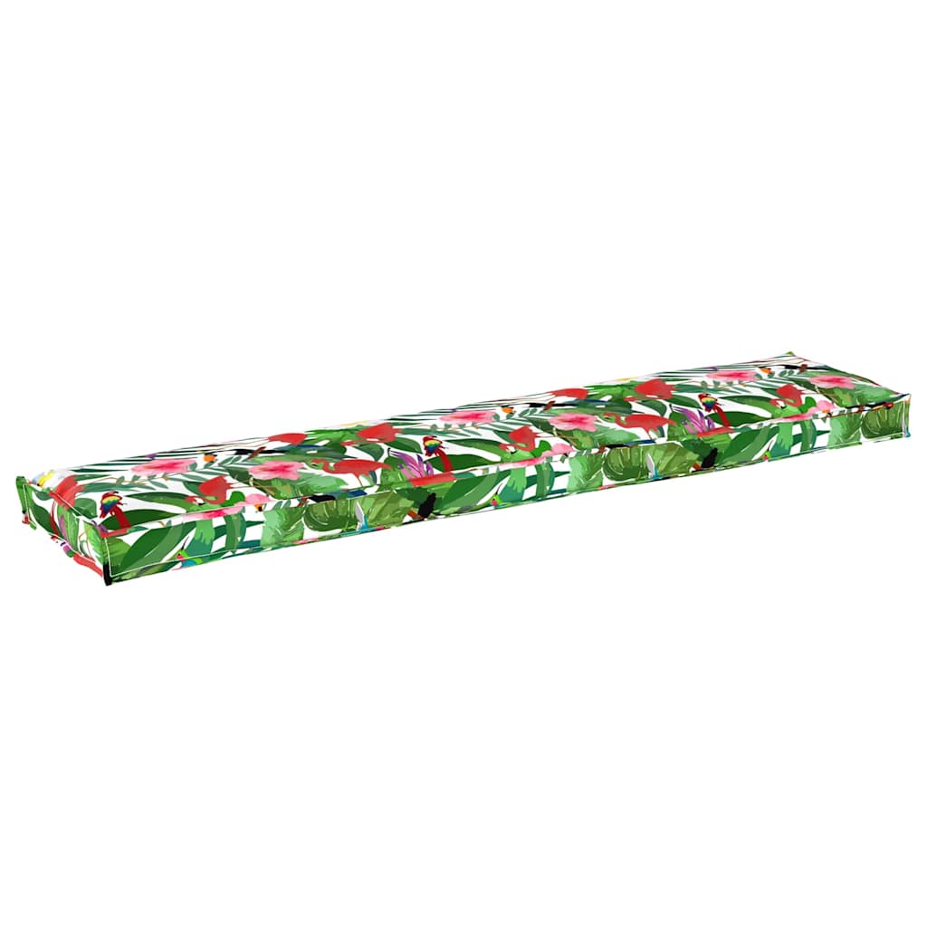 Set jastučića za palete 2 pcs Tropska džungla 180 x 40 x 8 cm