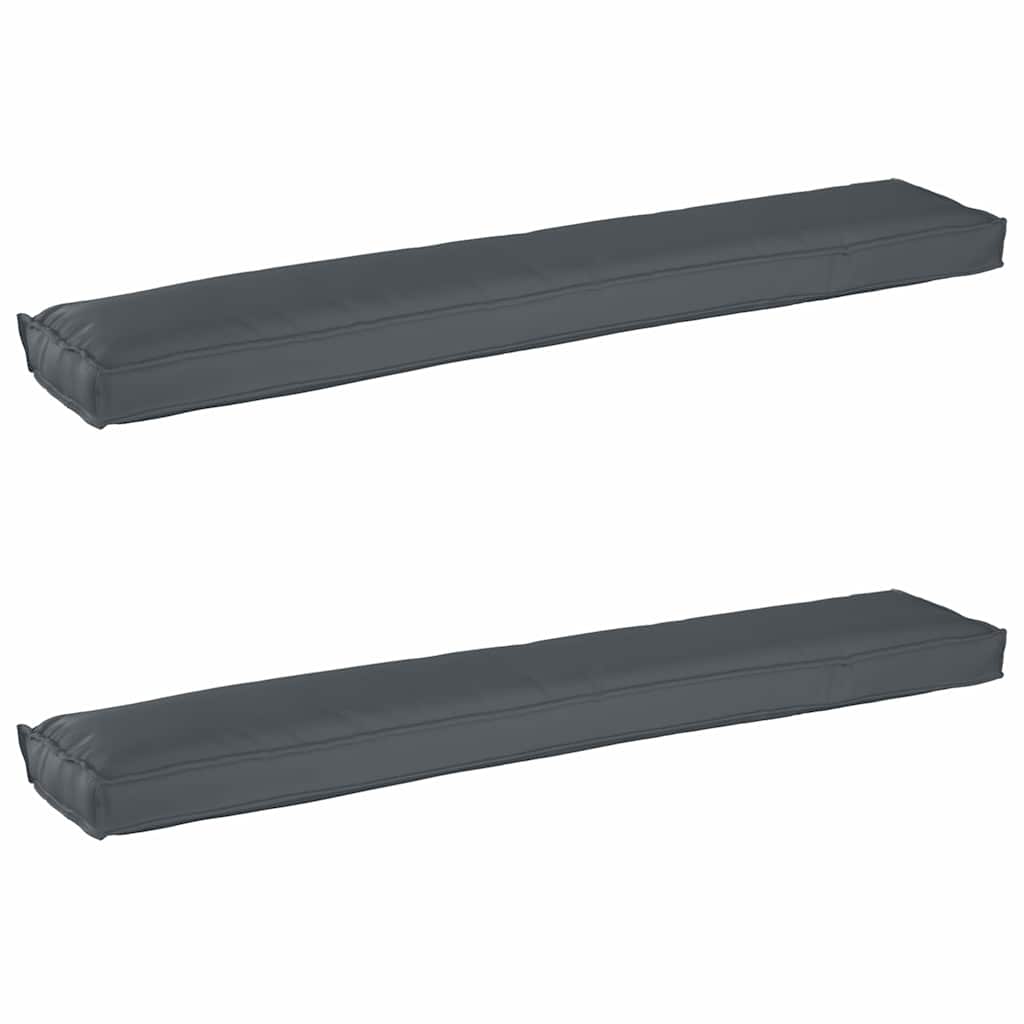Set jastučića za palete 2 pcs Antracit 200 x 40 x 8 cm