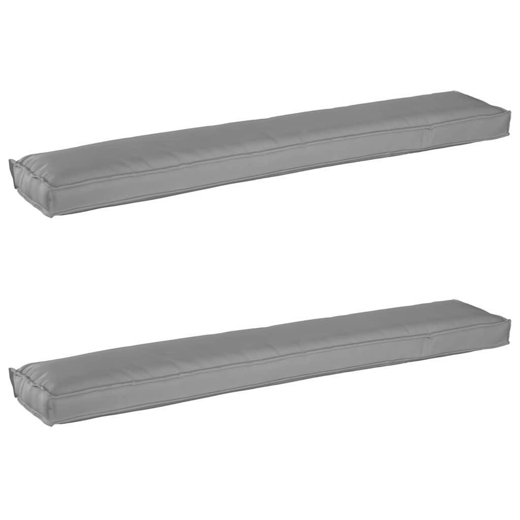 Set jastučića za palete 2 pcs Siva 200 x 40 x 8 cm