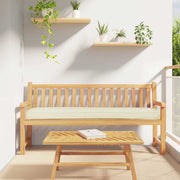 Set jastučića za palete 2 pcs Krema 200 x 40 x 8 cm