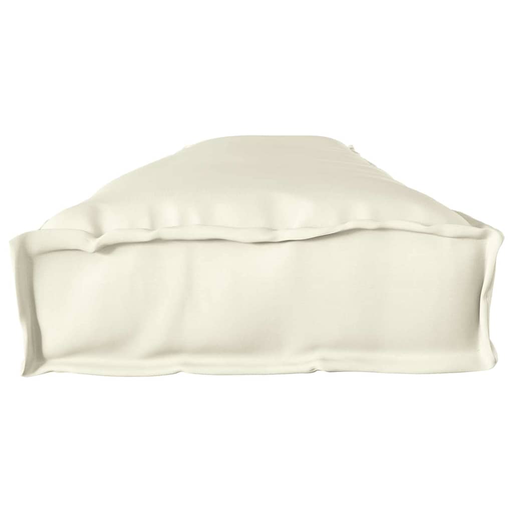Set jastučića za palete 2 pcs Krema 200 x 40 x 8 cm