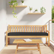 Set jastučića za palete 2 pcs Crna 200 x 40 x 8 cm