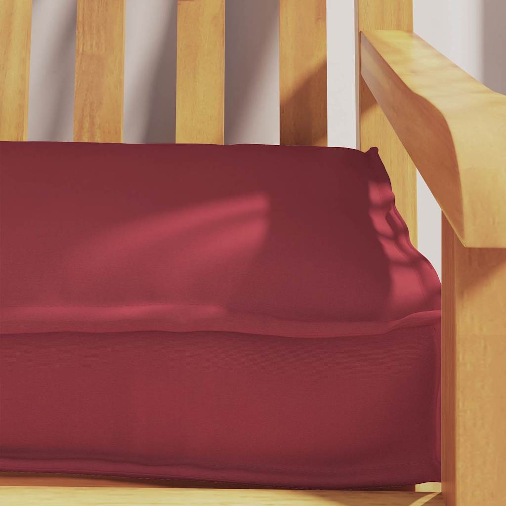 Set jastučića za palete 2 pcs Vinska crvena 200 x 40 x 8 cm