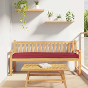 Set jastučića za palete 2 pcs Vinska crvena 200 x 40 x 8 cm