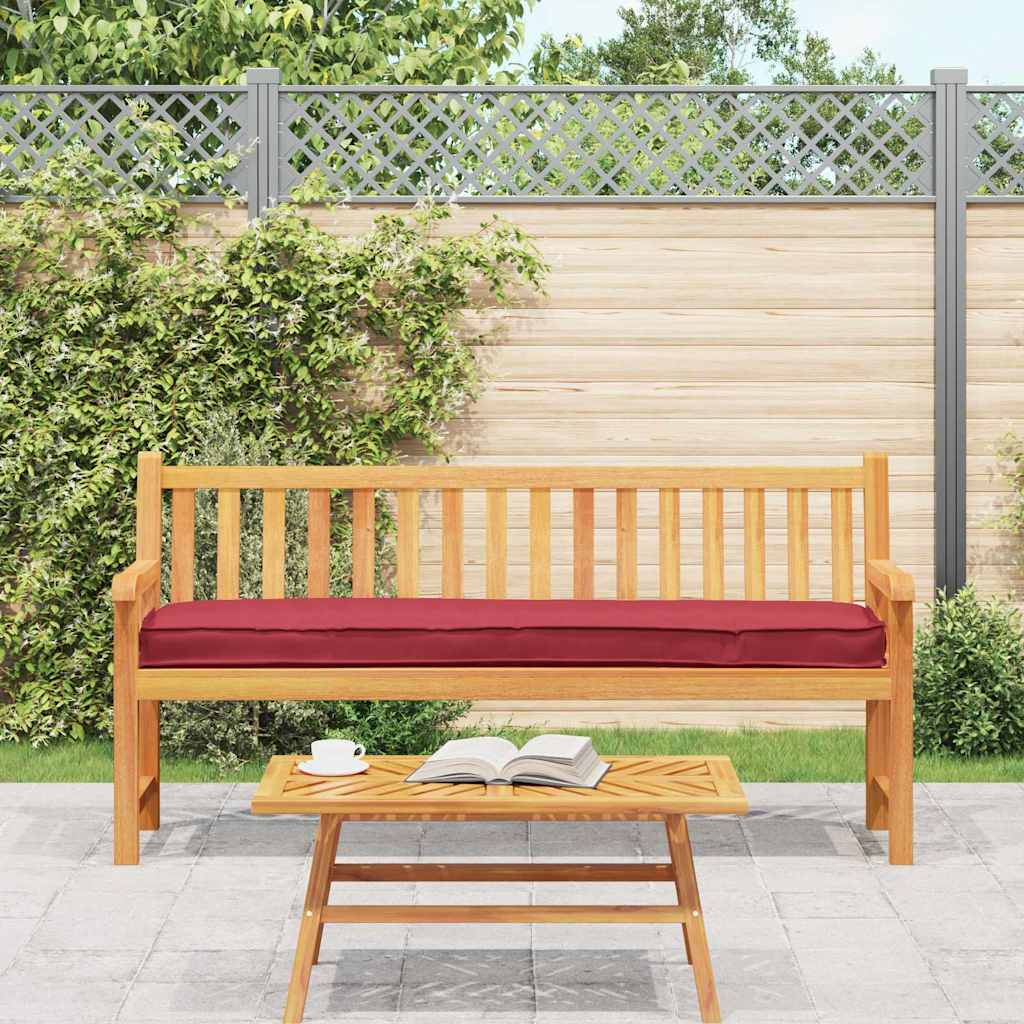 Set jastučića za palete 2 pcs Vinska crvena 200 x 40 x 8 cm