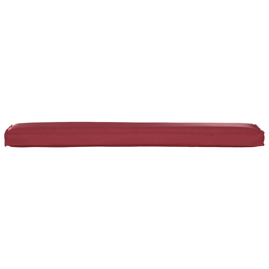Set jastučića za palete 2 pcs Vinska crvena 200 x 40 x 8 cm